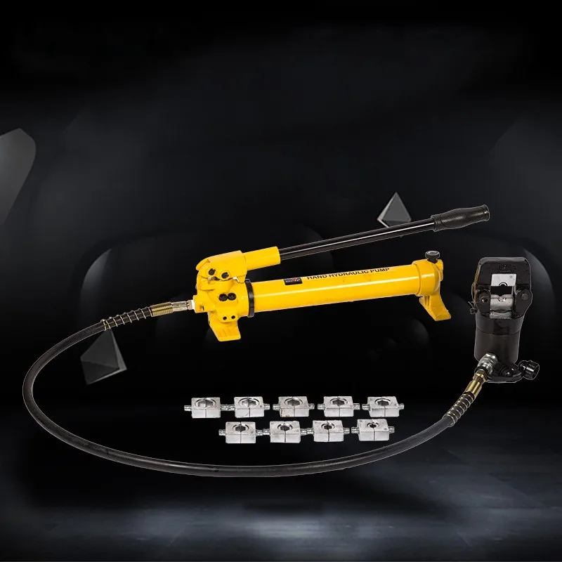 JK27F+CP700 Manual Hand Pump M8-M27 Rusty Hydraulic Cutter for Destroying and Cutting Hydraulic Tools