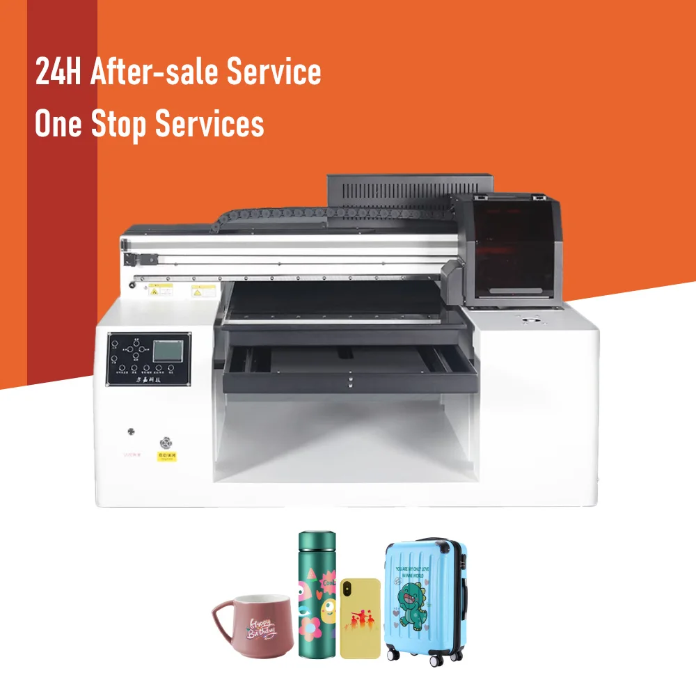 technology UV printer a3 flatbed UV printing innovation Portable UV DTF Printer with Roll - Convenient for On-Site Printing Jobs