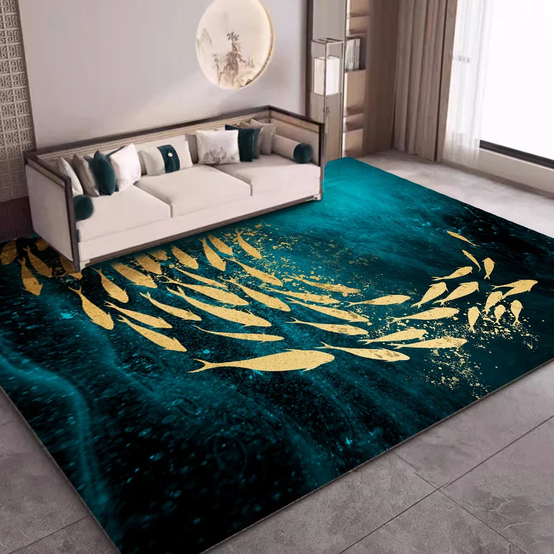 carpets and rugs living room 3d printed visual deception  rugs custom carpet bedroom decor home Modern area rug
