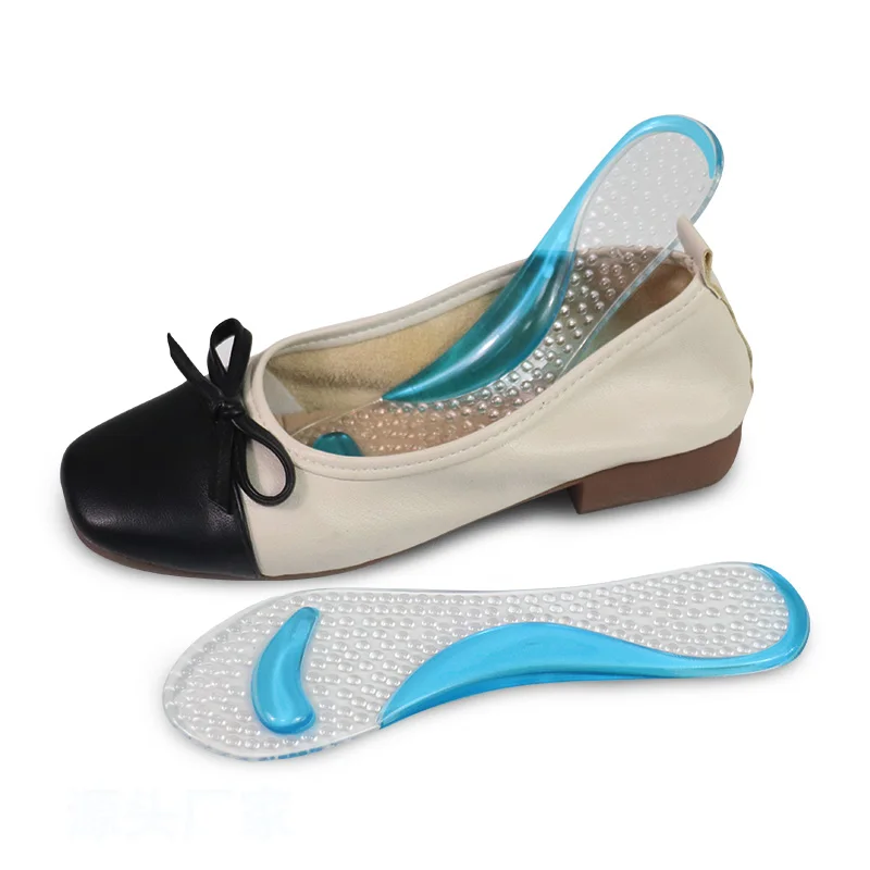 All Gel Arch Support Insole Customized Strong Stickiness Soft Comfortable High Heel Insoles for Women