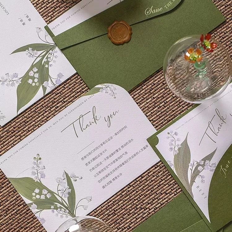 Customized Colorful Printing Greetings Paper Envelope,Postcard Packaging Envelope,Wedding Invitations Envelope