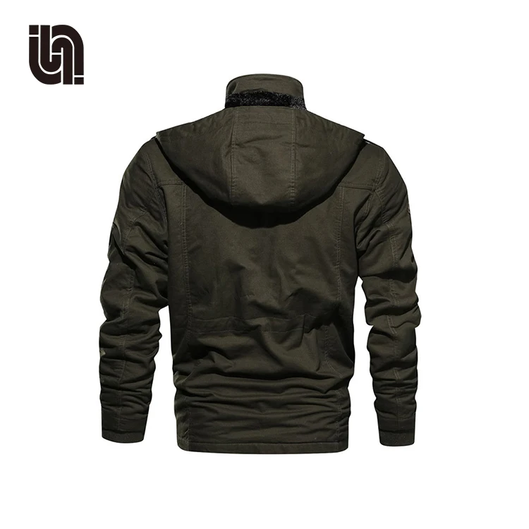 Мужская куртка в стиле милитари, армейская зеленая куртка, оливковая Полевая куртка Drab M65, пальто для мужчин