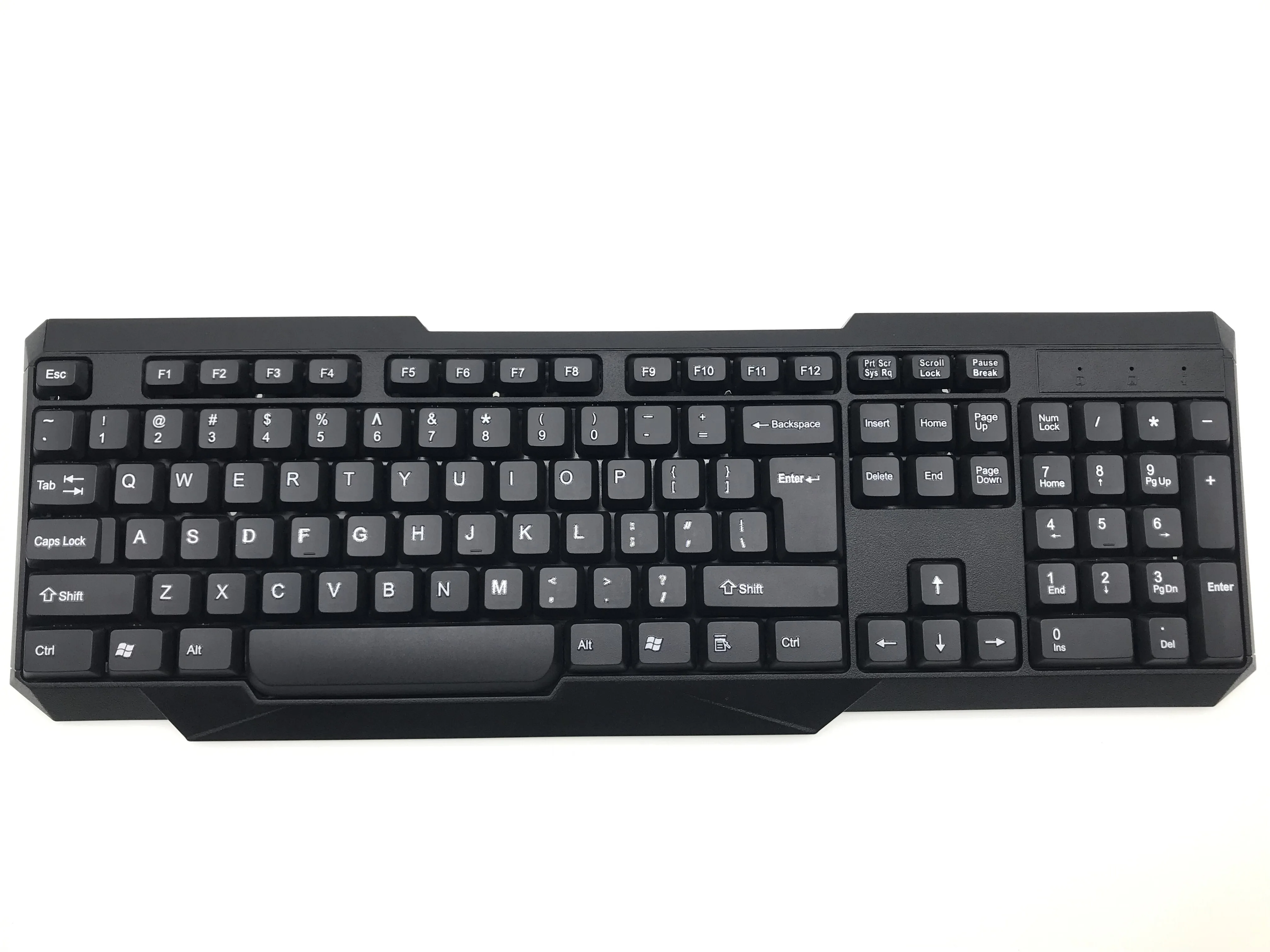  107 keys thai spanish russian arabic OEM layout 2.4G desktop computer wireless keyboard