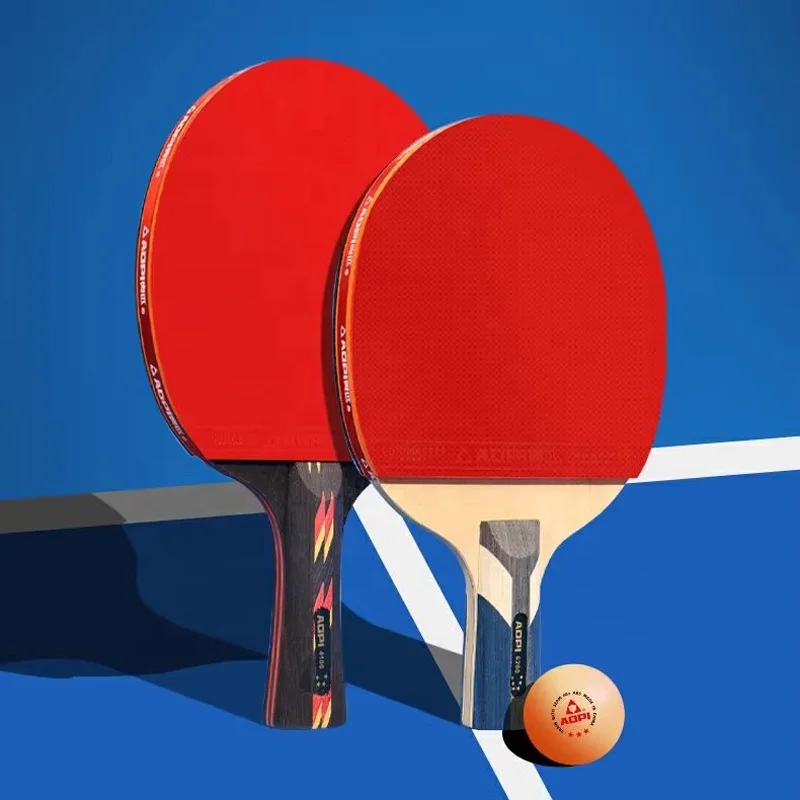 five-star table tennis racket ping pong racket suitable beginners adults children table tennis paddles