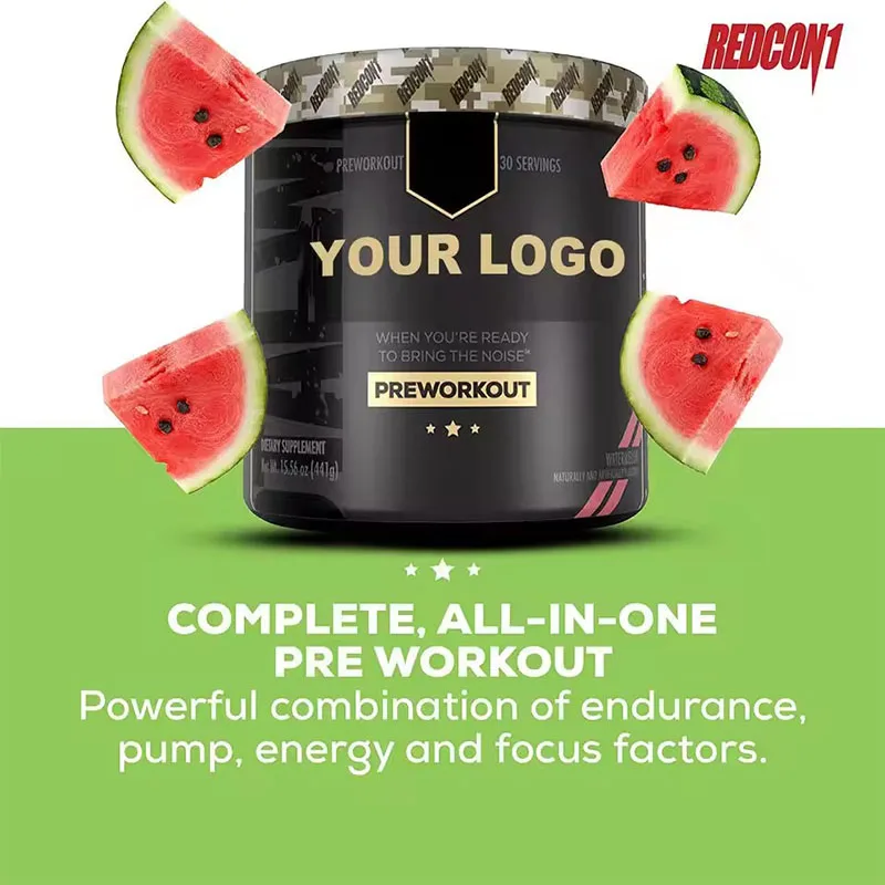Pre Workout Powder With Creatine For Performance Beta Alanine For Muscle L-Citrulline For Pump For Sustained Energy