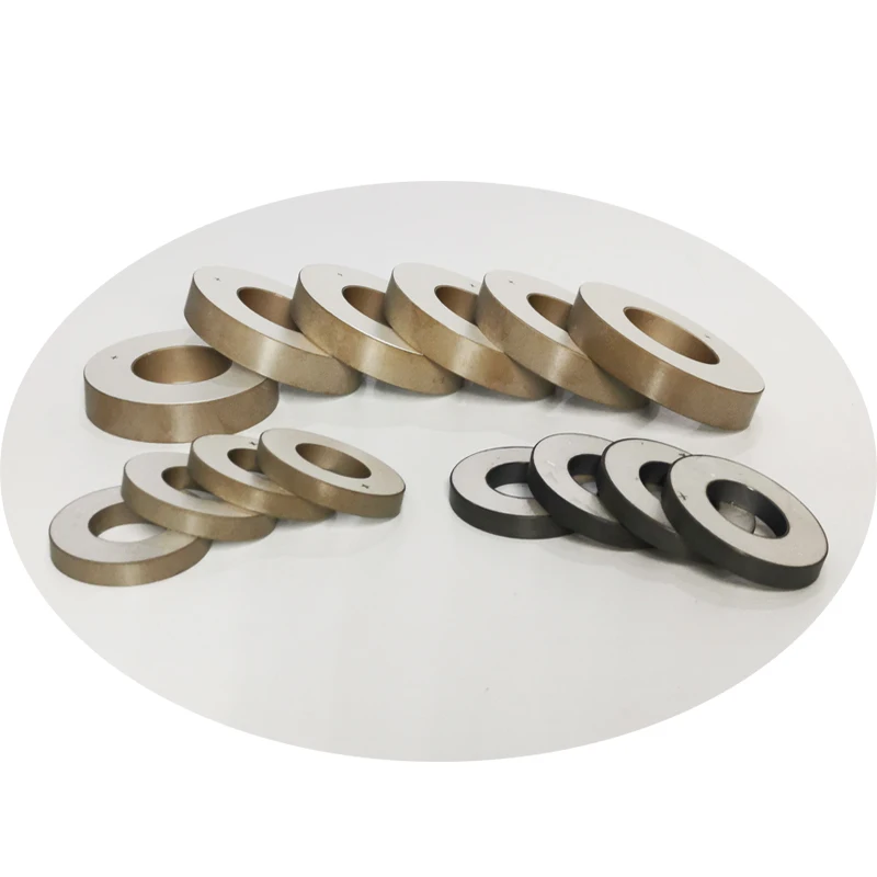 Pzt4 Pzt5 Pzt8 Material Piezo Ceramic Tube Disc Ring Different Piezoelectric Ceramic Pzt For Ultrasonic Transducer