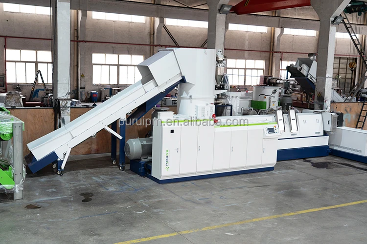 plastic recycling machine granulator 1000kg/h