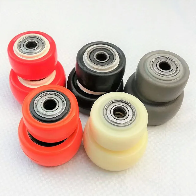 1.5 2 2.5 inch replacement black rubber furniture caster light duty castor with brake