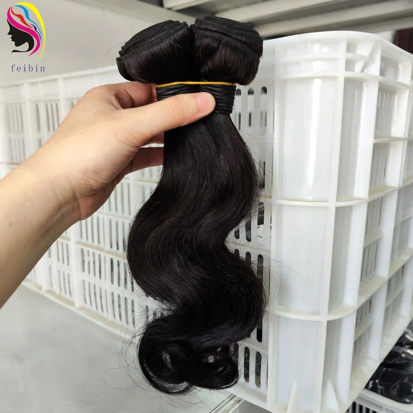 Wholesale 210g/set Cuticle Aligned Brazilian Body Wave 100% Raw virgin Human Hair Supplier Weave Extension Bundle with closure