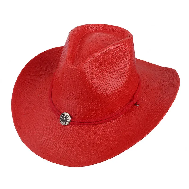 Toyo Paper Straw Cowboy Hat Black Color