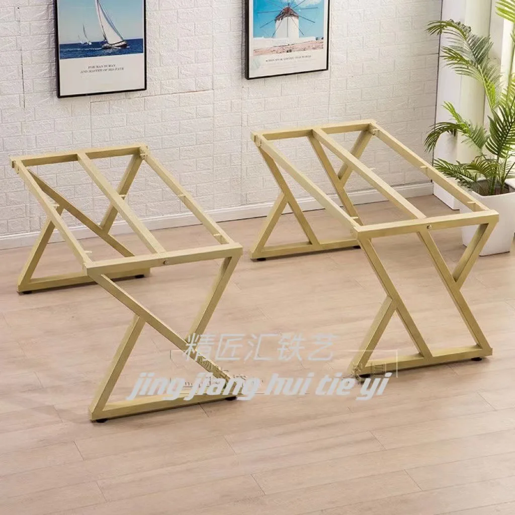 Hot sale metal furniture feet table base legs factory directly sell good price table frames iron