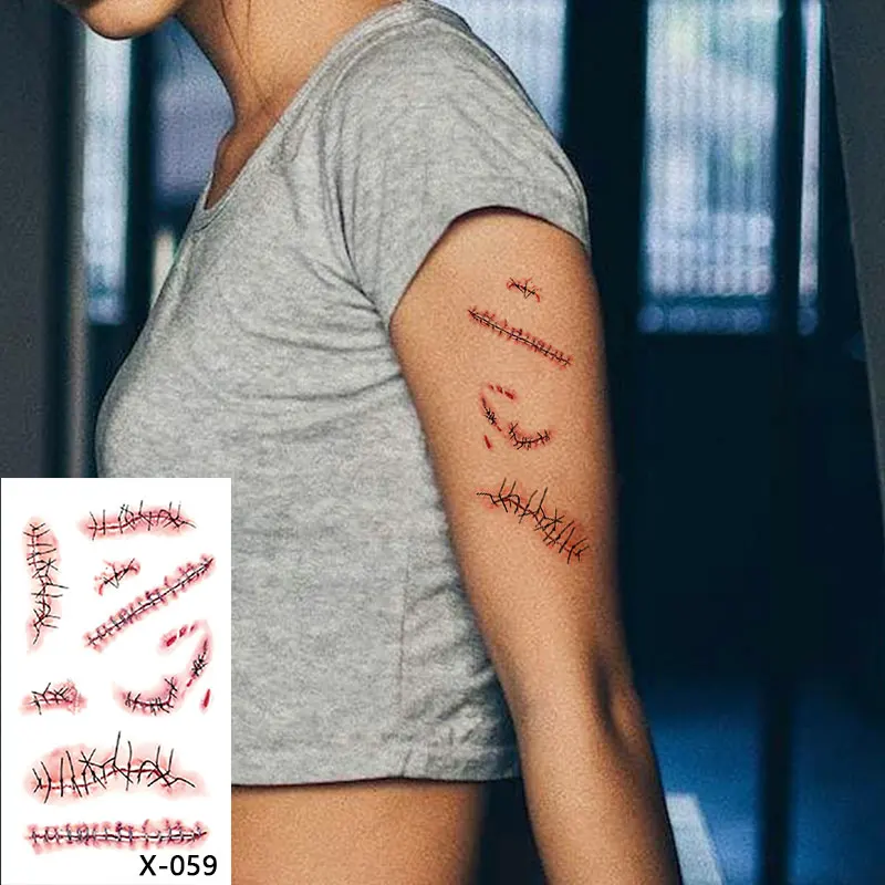 X series wholesale waterproof body art star small size temporary tattoo stickers