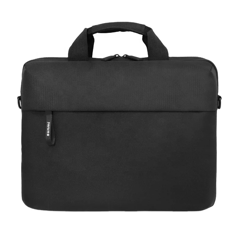 
Sunmi Eco-friendly Recycled RPET Material Laptop Bag Daily Use Laptop Trolly Bag RPET Laptop Bag 