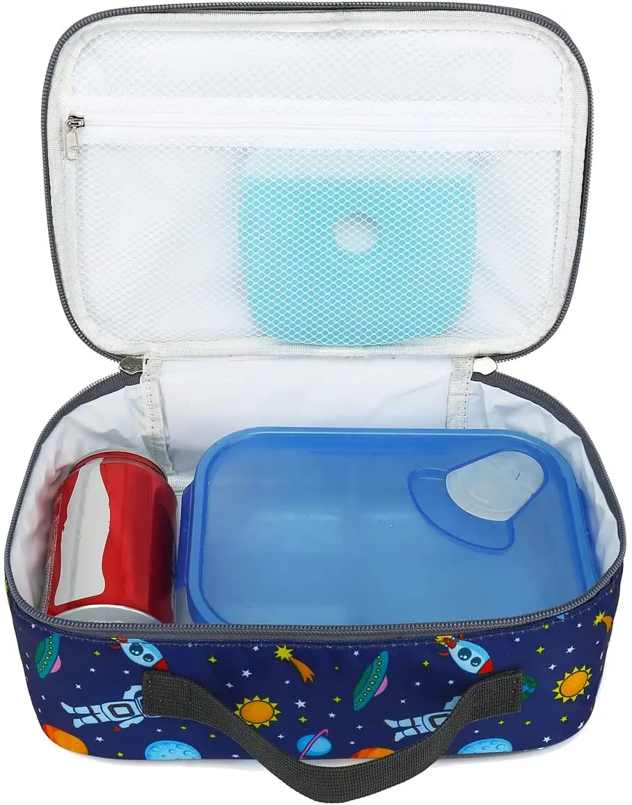 Kids Lunch box Insulated Soft Bag Mini Cooler Back to School Thermal Meal Tote Kit soft cooler bag for Girls Boys