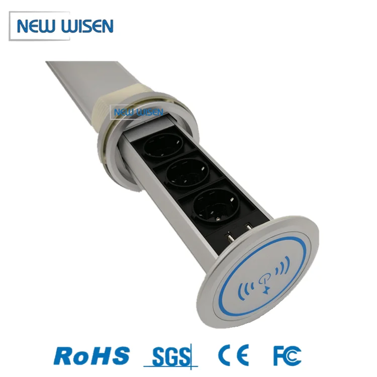 Custom the luxury electrical supplies socket type c british italian outlet kitchen uk electric power socket with usb port