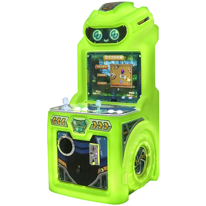 Popular coin operated gaming console 17 inch LCD screen children arcade car racing game machine
