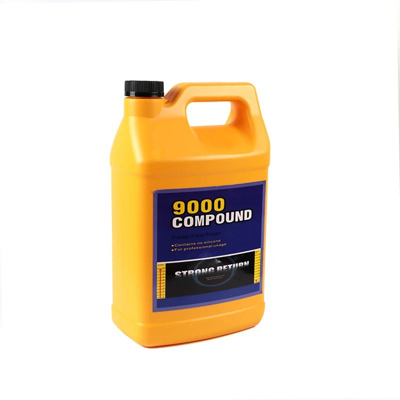 Water based remove sand scratches and swirl mark finish step high gloss finish step car polishing compound