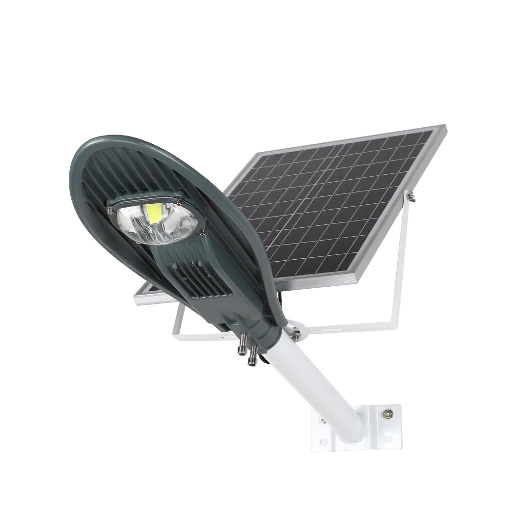 High Lumens IP65 Waterproof 50W 100W 150W 200W Solar Power PIR Motion Sensor LED Solar Street Lights