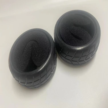 High Quality RC 1/10 On Road Car soft Rubber Pattern Racing Tires D-001