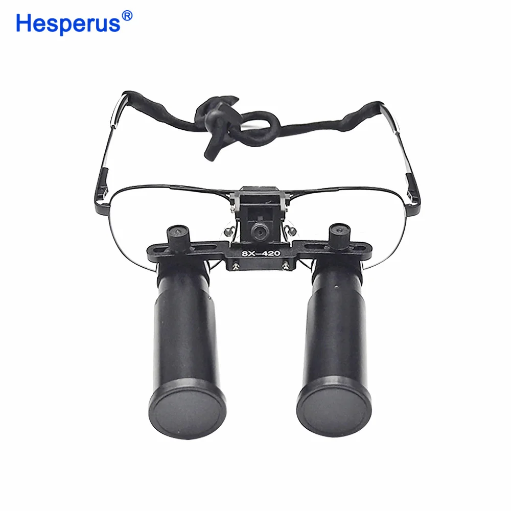 4X 5X 6X 8X High Magnification Dental Instruments Dental Loupes with 280-600mm optional working distance