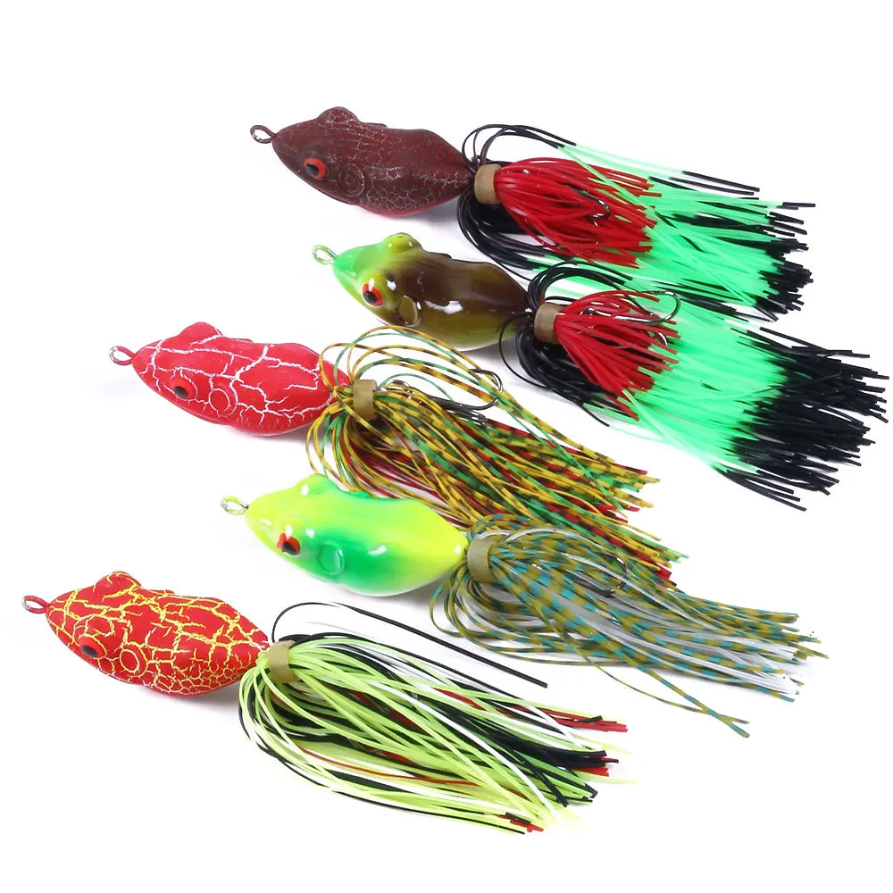 
Topwater Wobblers Minnow Crankbaits For Fly Fishing Artificial Insect Soft Lure Frog Fishing Lures 