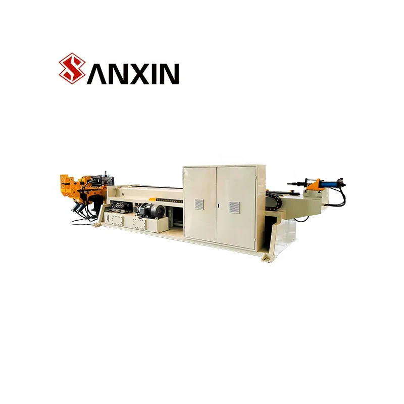 DW-89CNC4A2SV  Electric Hydraulic CNC Pipe Bending Machine And Tube Bending Machine China SanXin