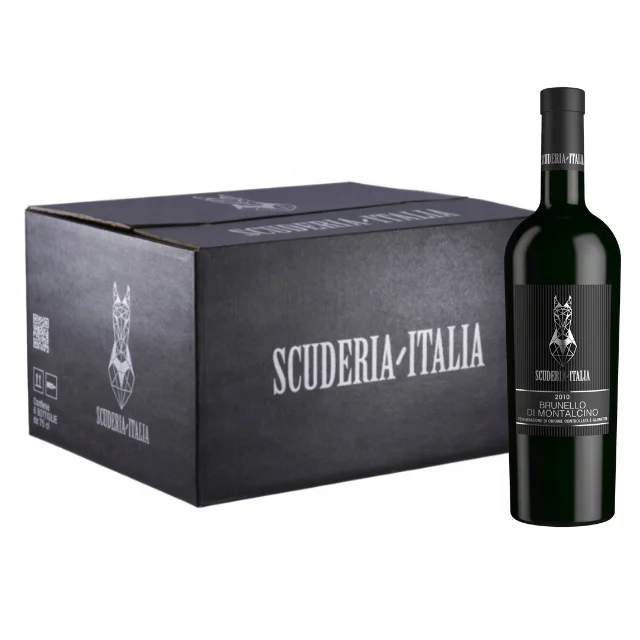 Топ в итальянском стиле Красное вино Брунелло ди Монтальчино DOCG 2010 Scuderia Италия 0.75L