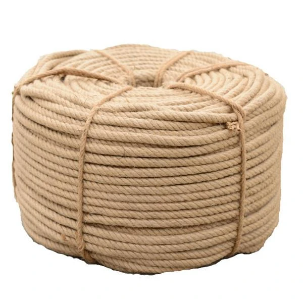 Trend Macrame Manufacturers braided 3 strands manila jute rope hemp rope sisal rope