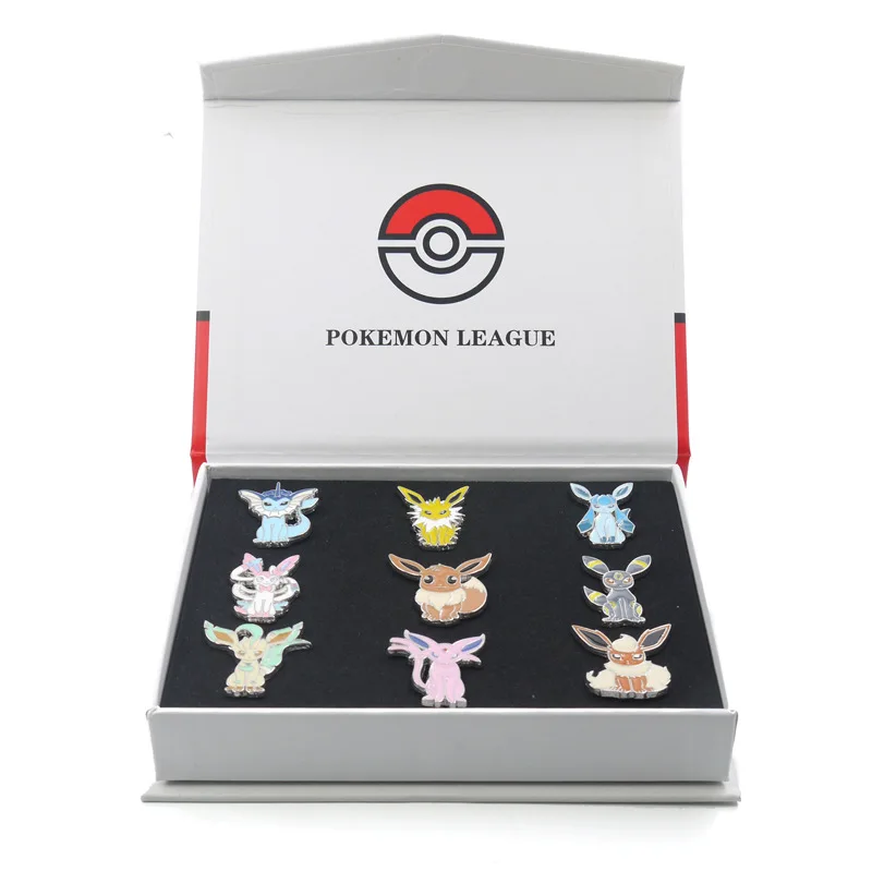 Magical elf family pets cartoon dolls box-packed brooch badges pin for souvenir