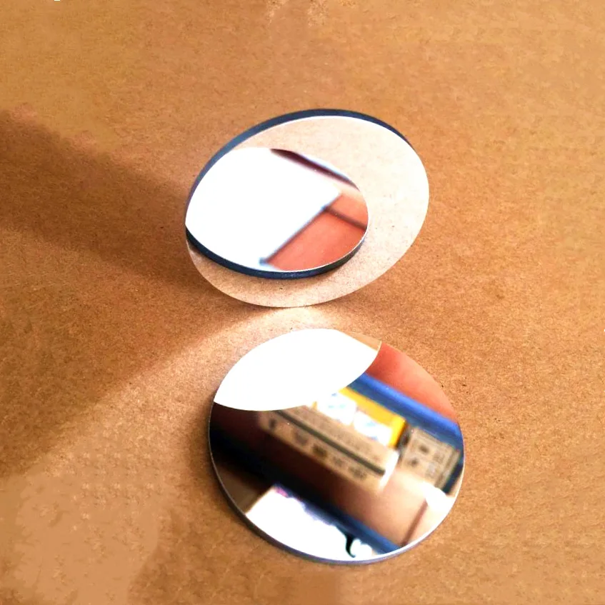 High Reflective Aluminized Coating Mirror Clear High-Fidelity Imaging Glass Solid Solar Industrial Lighting Telescope Use