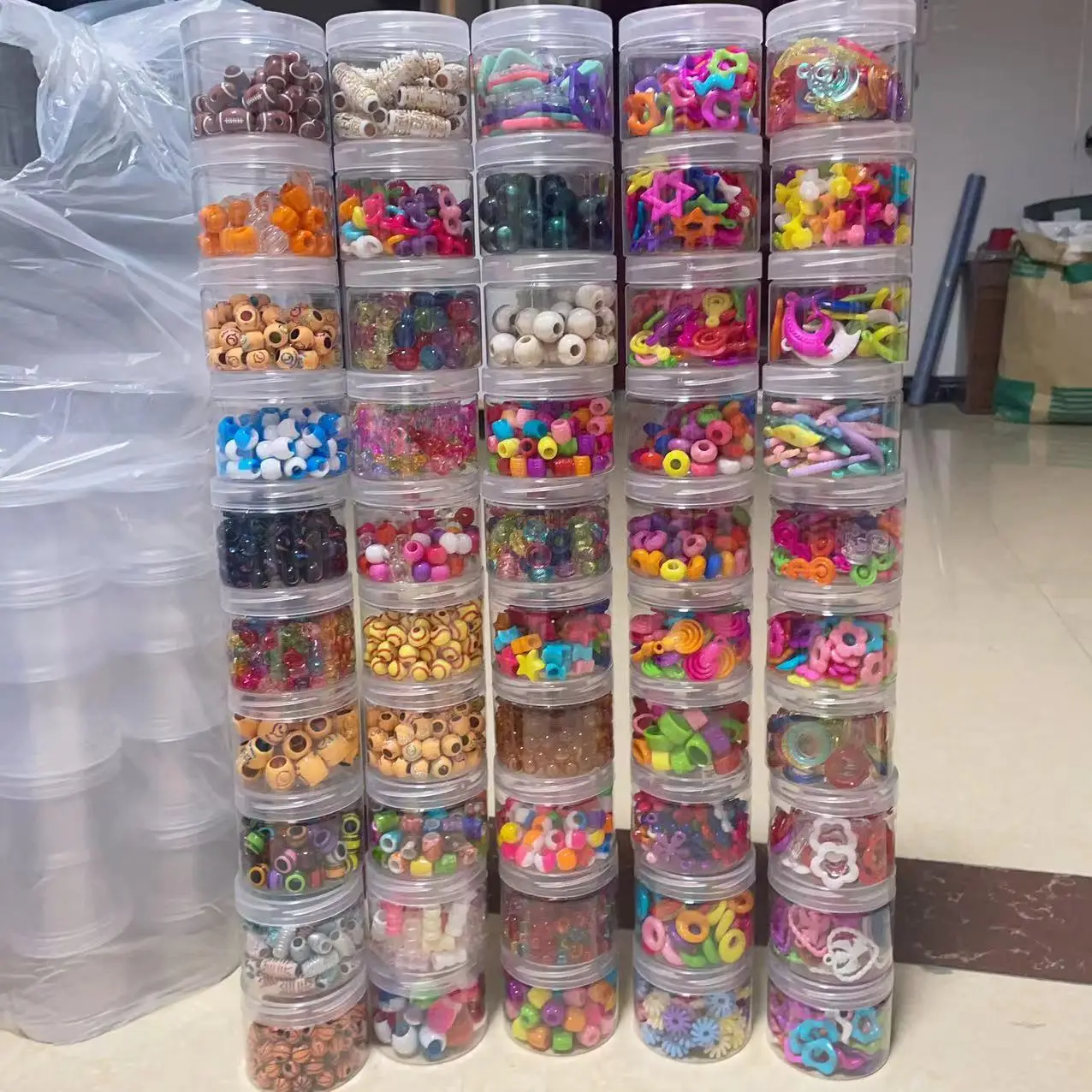 2024 Mylulu Dreadlock Jewelry Adjustable Hair Braid Rings Cuff Clips Tube Hair Beads For Braids with box