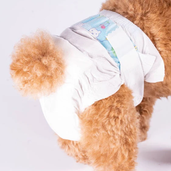 Professional Wholesale Pet Eco Friendly Waterproof Fabric Diaper Urine Dog Pamper Diapers