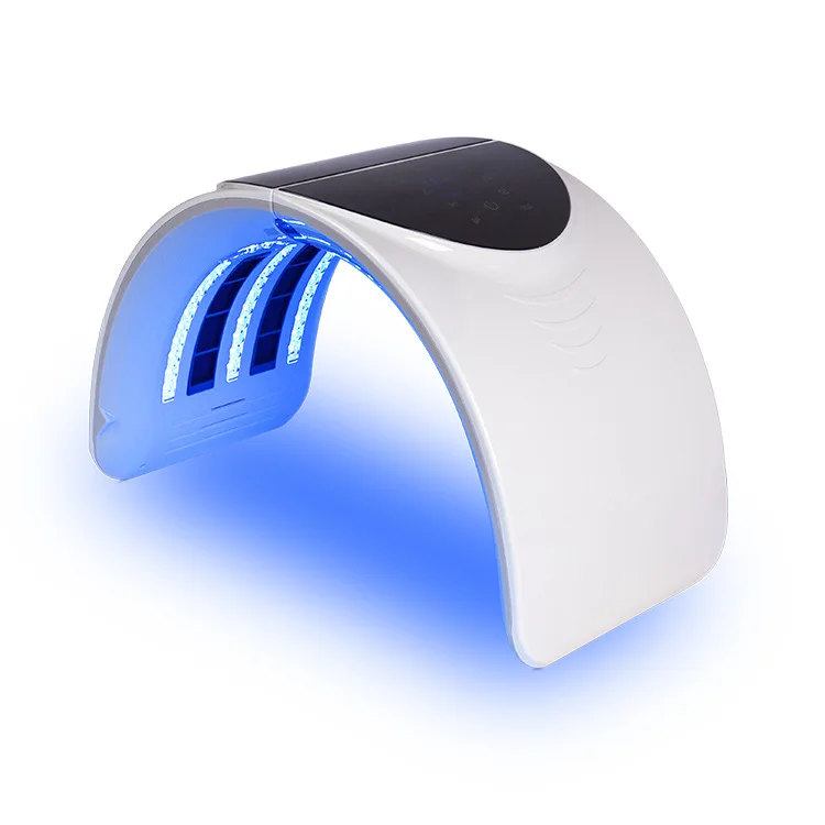 Beauty Equipment Face Light Therapy Machine Brighten Skin Care Pore Shrinking 7 Colors Silicone Led Mask