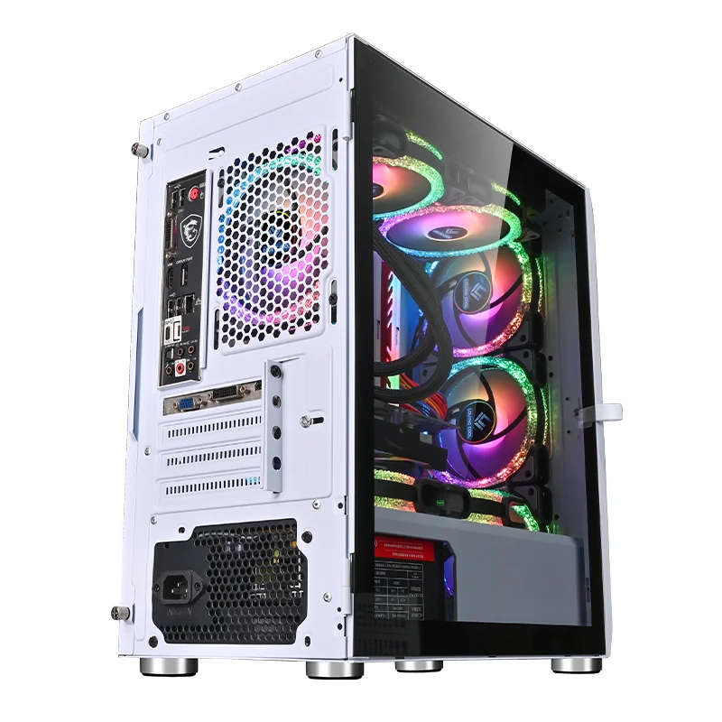 Дешевый настольный компьютер микро ATX башня игровой чехол на