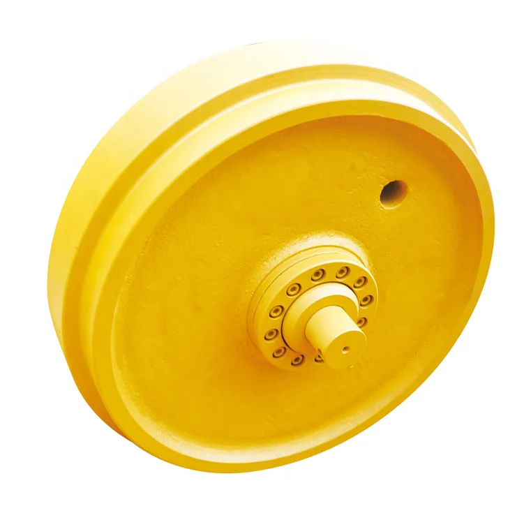 LIEBHERR PR721 Excavator Undercarriage Wheel Idler Track Front Idler Spare Parts Component Manufacturing Plant Retail