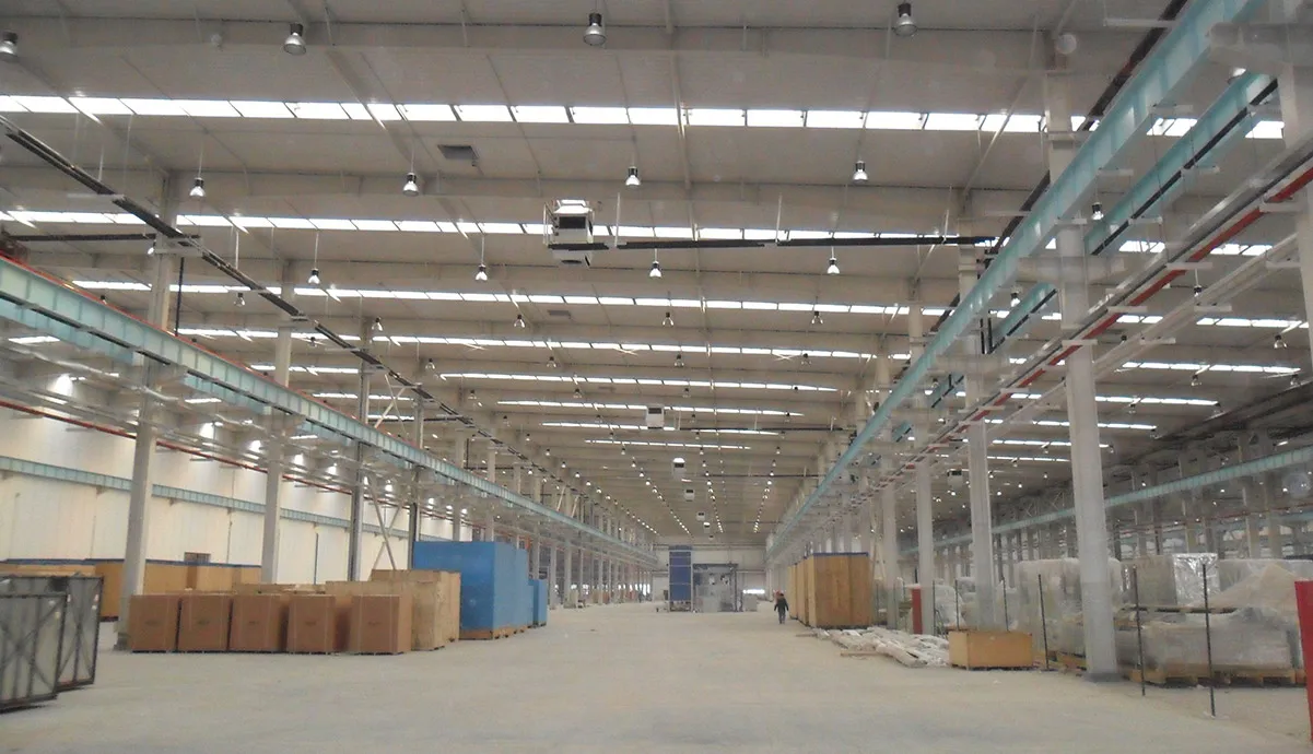 AirTS ductless high and large space cold water chiller type air cooler and heater with chiller For  large space HOVAL SYSTEM