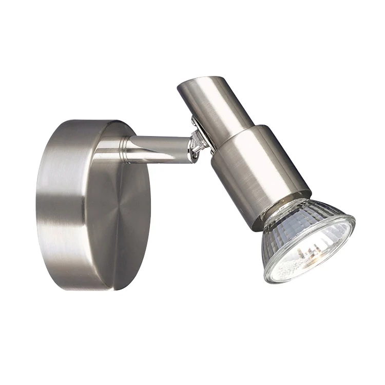 Wholesale Satin Nickel Spot Light Adjustable Surface Mounted 4W Vintage GU10 Led Spotlight