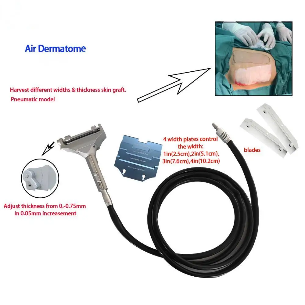 Professional Air Dermatome, used for skin grafting during burn and plastic surgery.