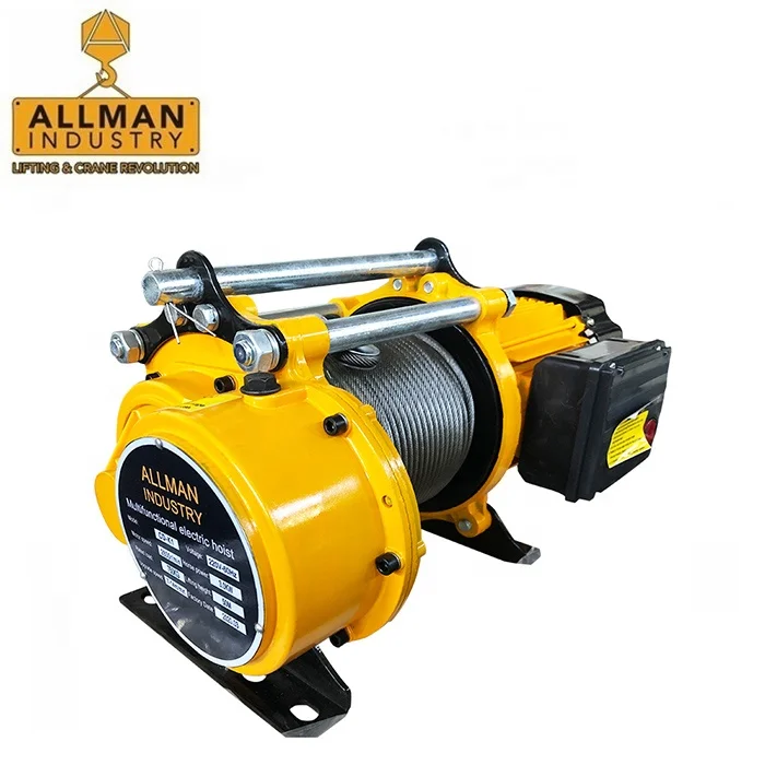 Недорогая портативная электрическая лебедка Allman 1,5 т 220 В/380 В/440 В