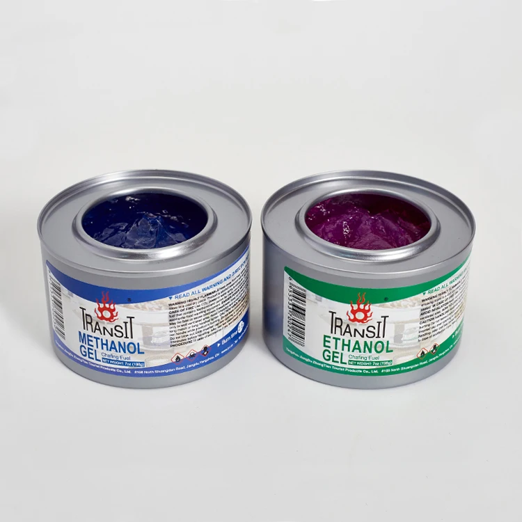
Ignites Immediately Spill Free Chafing Dish Fuel Alcohol Gel Fuel 