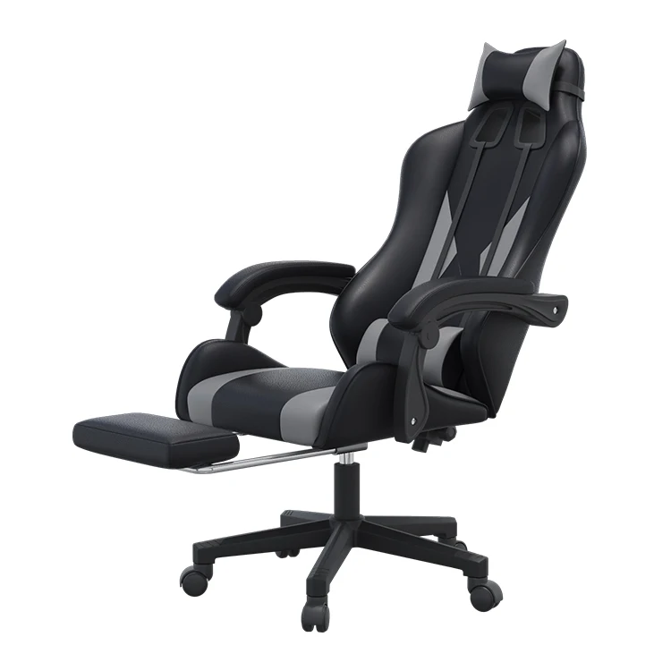 Cheap price anji custom Logo color comfortable ergonomic recliner office chair gaming