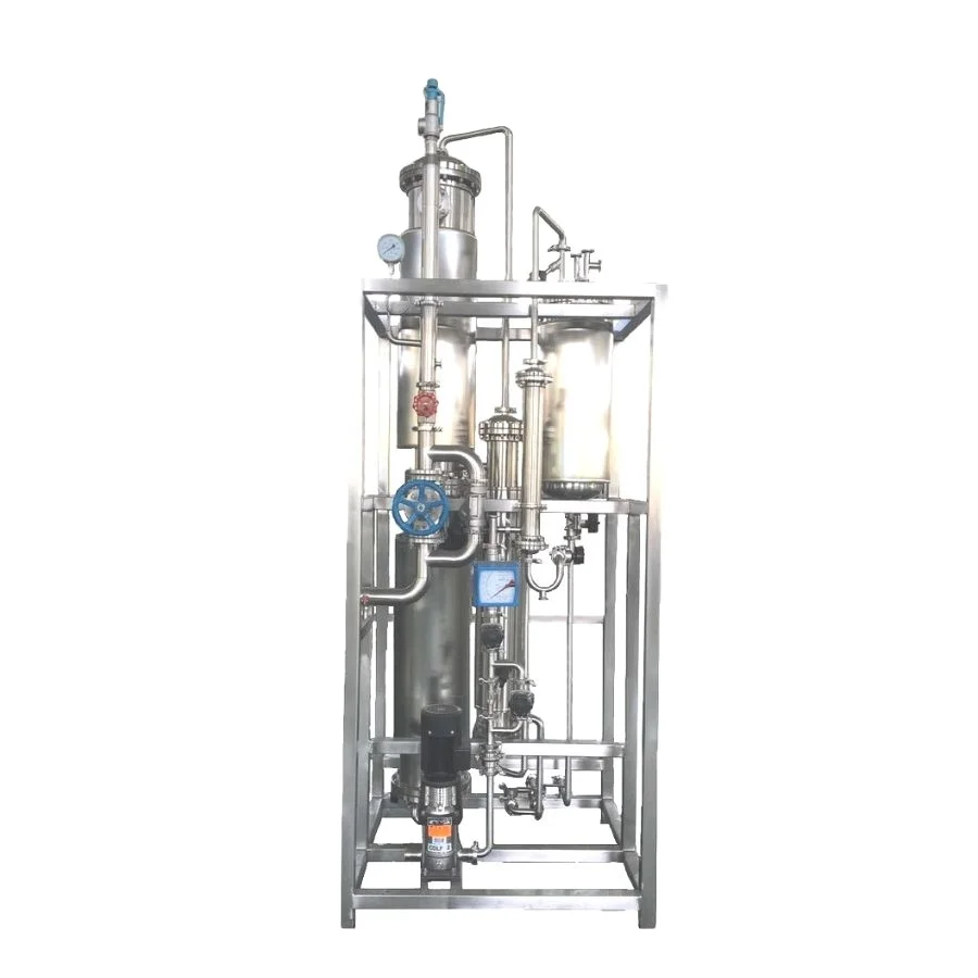 Small pure steam generator is used in pharmaceutical industry and medical and health industry