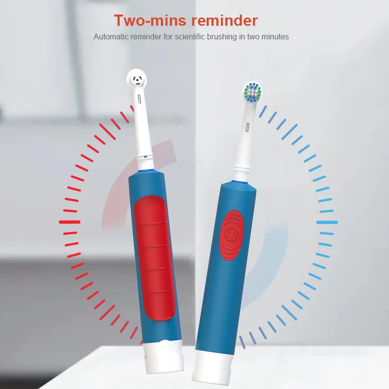 Toothbrush Manufacturer High Quality Rotary Electric Toothbrush 2 min Smart Timer Compatible Oral Dental B