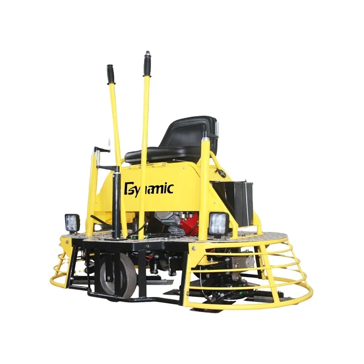 Jiezhou DYNAMIC concrete riding helicopter mini ride-on power trowel
