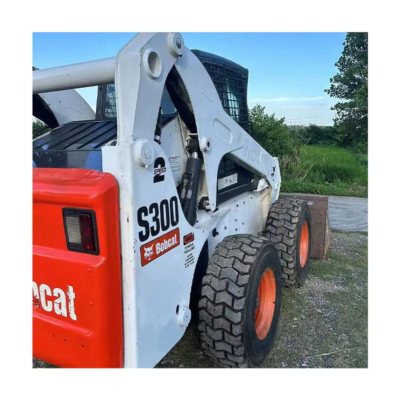 High Quality cat S300/S185 Second Hand Wheel Loader Machine Original Paint Mini Used Loader for Sale