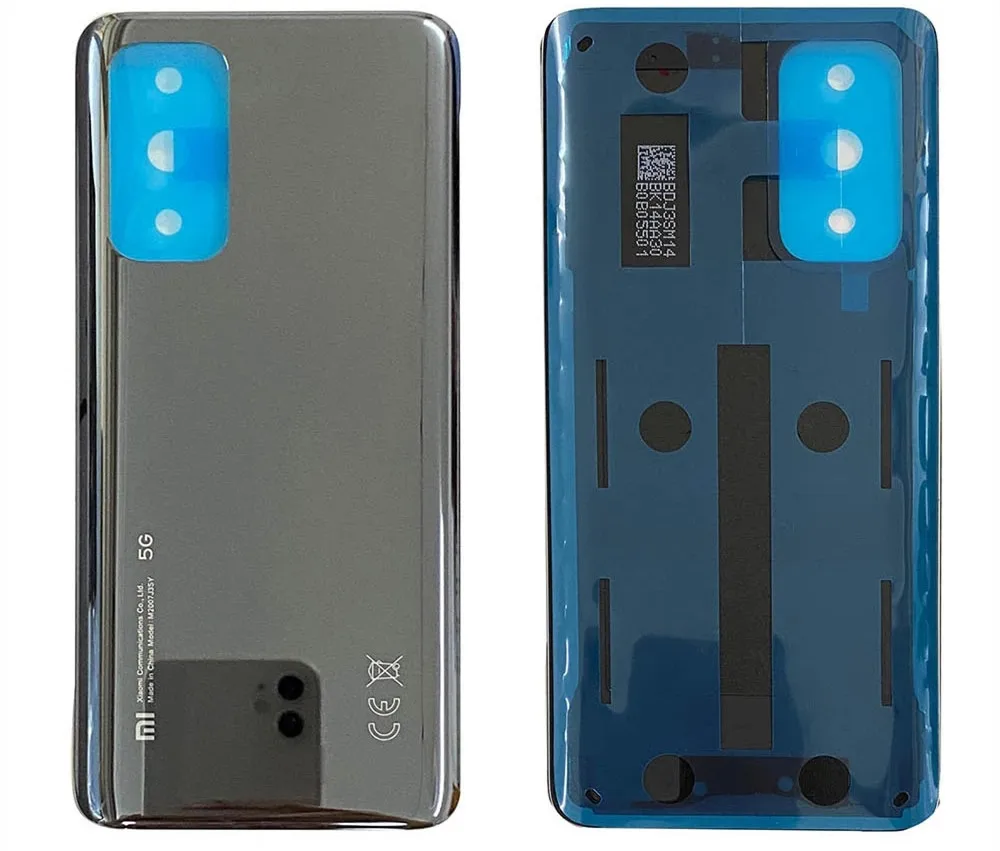 Задняя крышка батарейного отсека для Xiaomi Mi 10T Pro 5G, Задняя стеклянная крышка батарейного отсека, задняя крышка корпуса для Xiaomi Mi 10T 5G