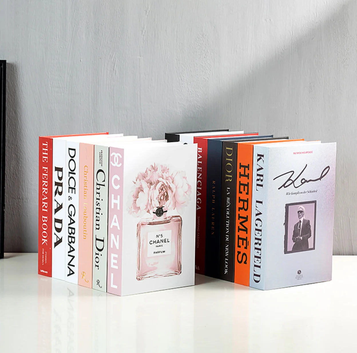 Модные искусственные декоративные книги роскошные для домашнего декора украшения журнальных столиков и полок