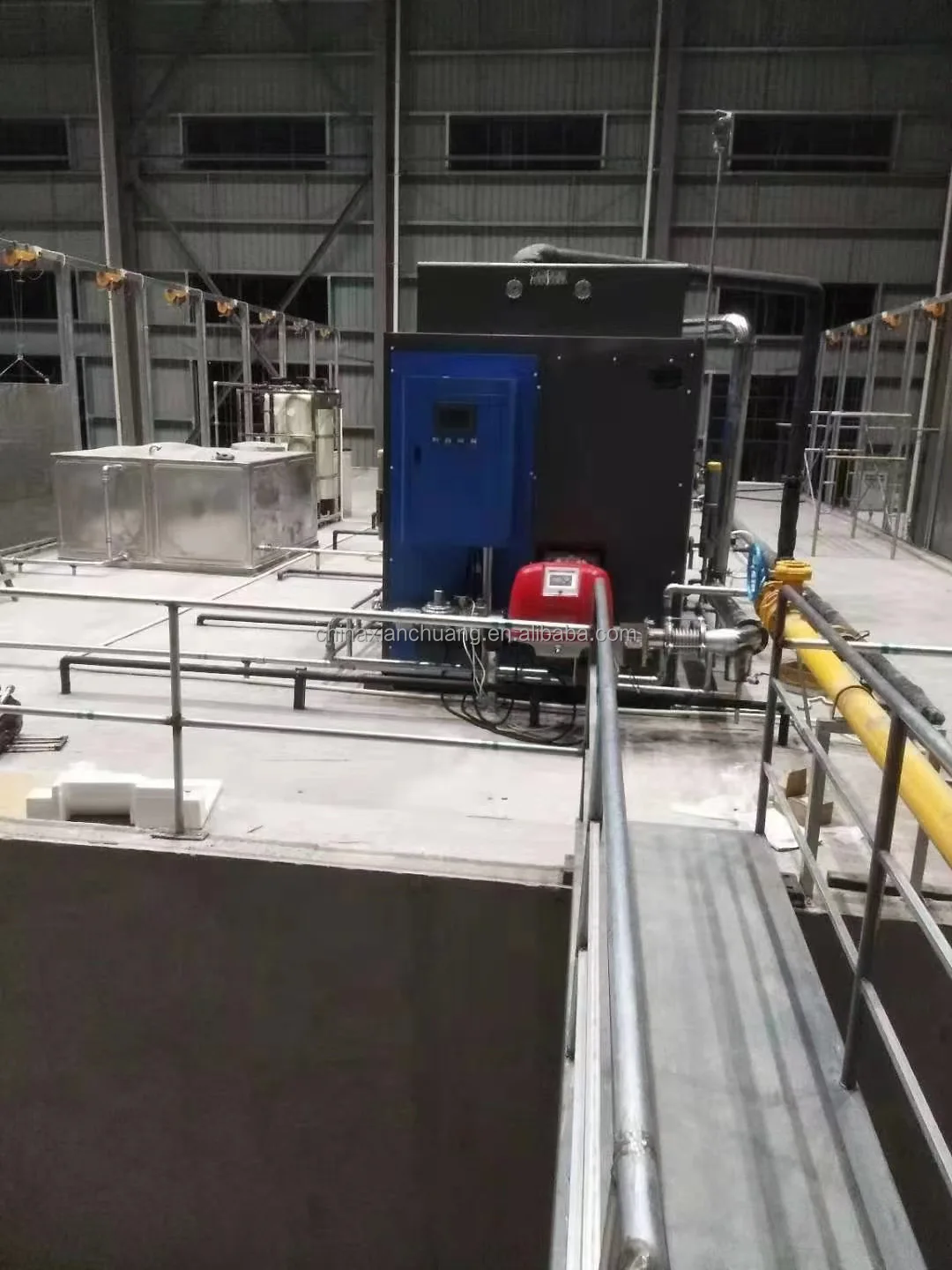 SZS double drum water tube 0.5 ton gas oil fired steam boiler