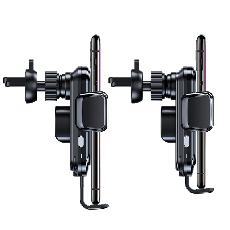 2022 New Automatic Clamping Wireless Car Charger Mount Smart Sensor Car Wireless Charger For iPhone Android Samsung