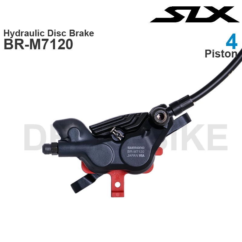 SHIMANO SLX M7100 Гидравлический тормозной комплект BL-M7100 рычаг BR-M7120 4 поршневых тормозов с колодками для MTB Bike оригинальные запчасти